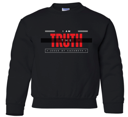 "I Am The Truth"Heavy Blend Crewneck Sweatshirt image 0