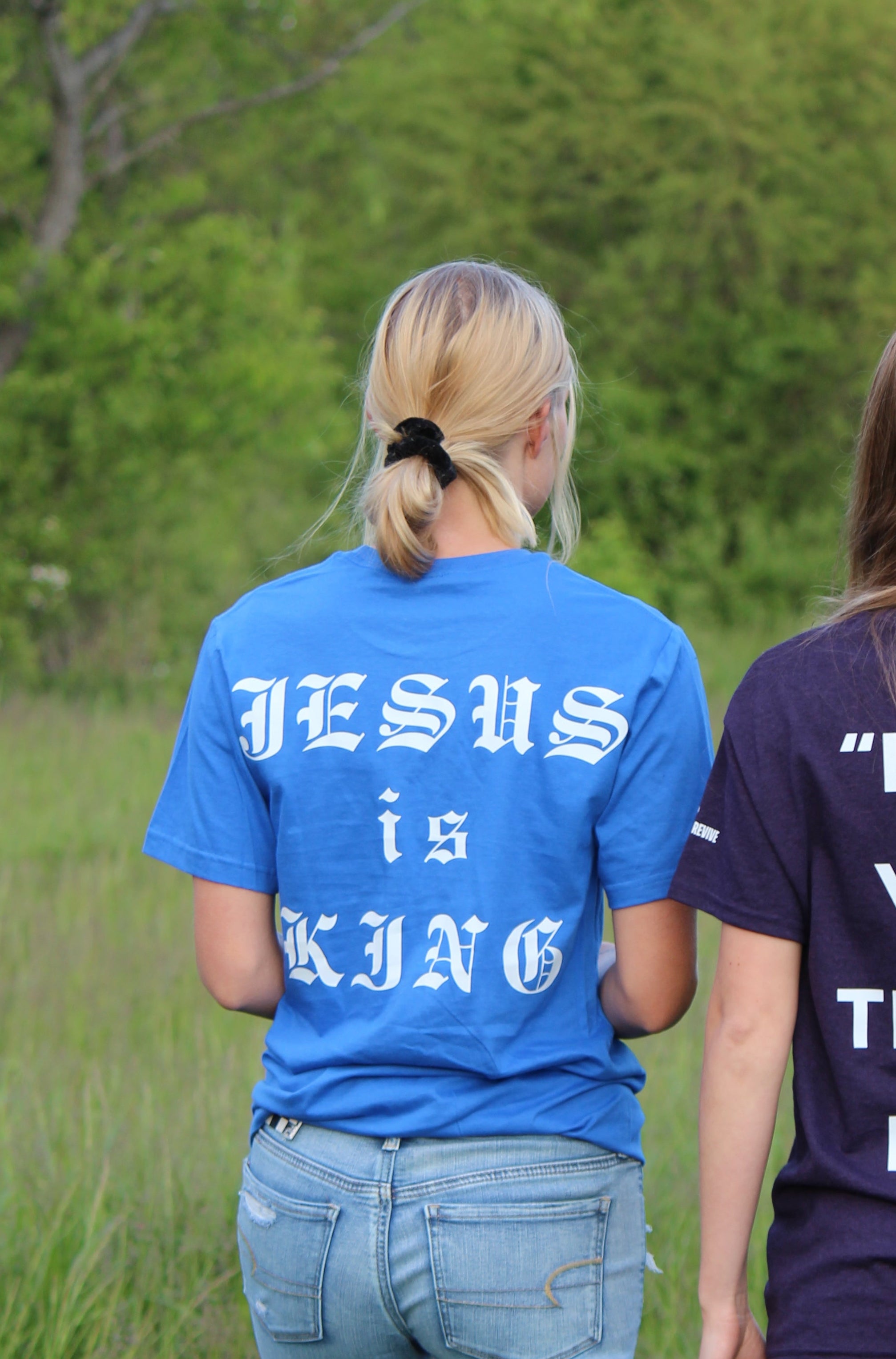 "JESUS IS KING" TEE