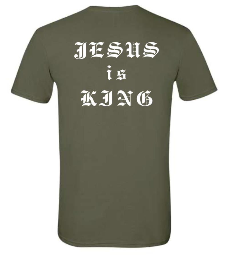 "JESUS IS KING" TEE