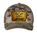 "JESUS" Flexfit Camo Hat