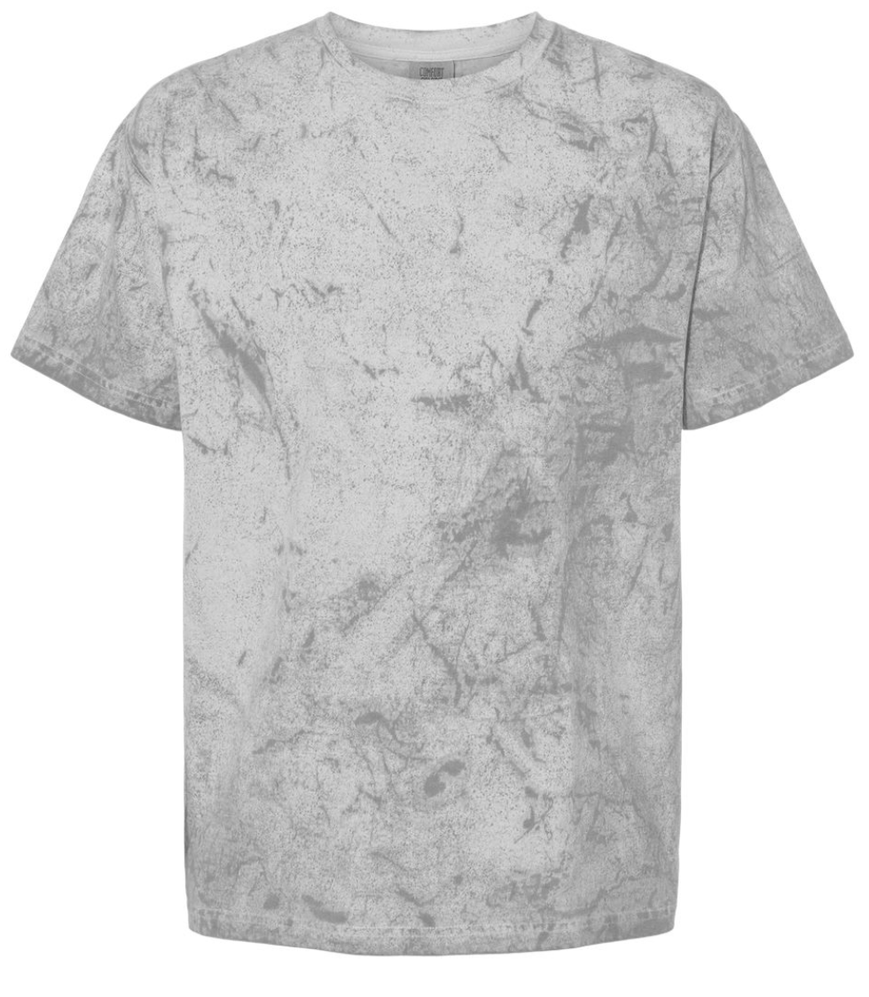 "JESUS SET ME FREE" TEE COLORBLAST