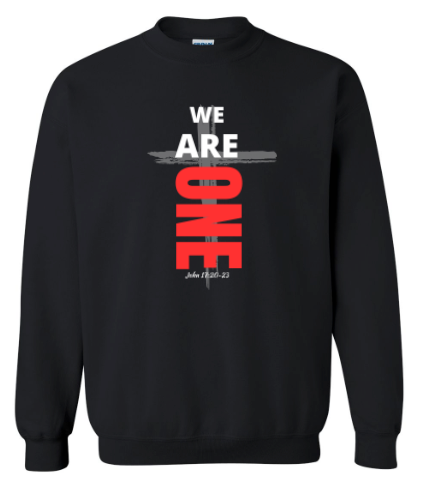 "We Are One" Heavy Blend Crewneck Sweatshirt image 0